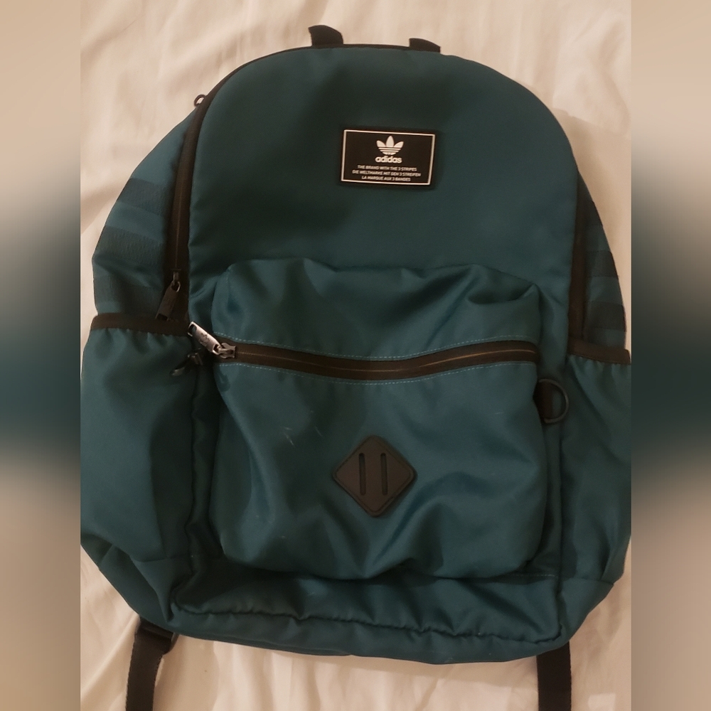 Adidas Teal Backpack for Men